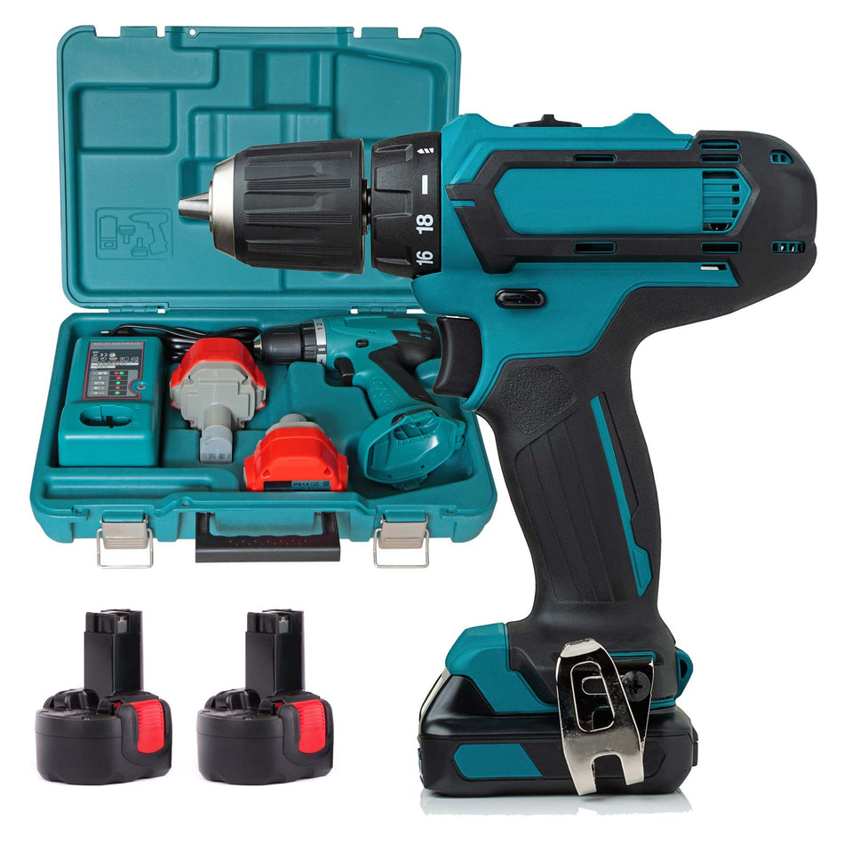 CTDWE10 18V "A" Series Combi Drill With 2 x 1.5Ah Batteries, Charger & Case