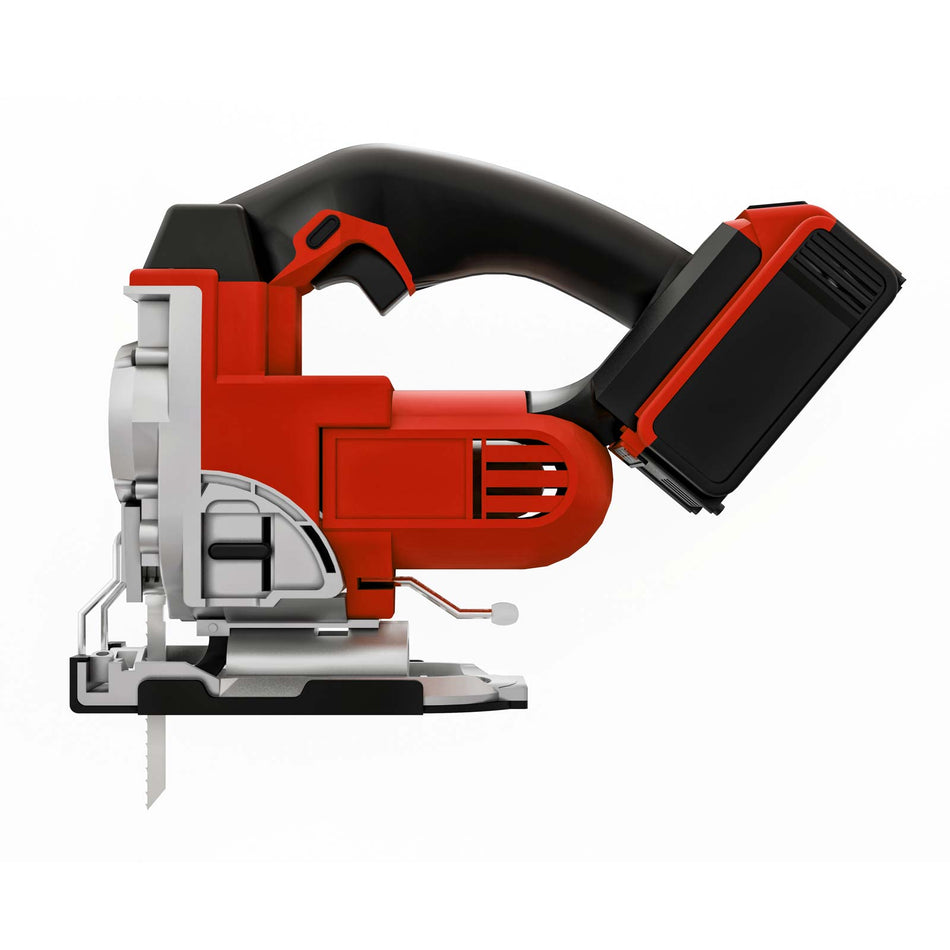 XR8 Li-Ion Cordless Jigsaw With 1 x 4.0Ah Battery, Charger & Case
