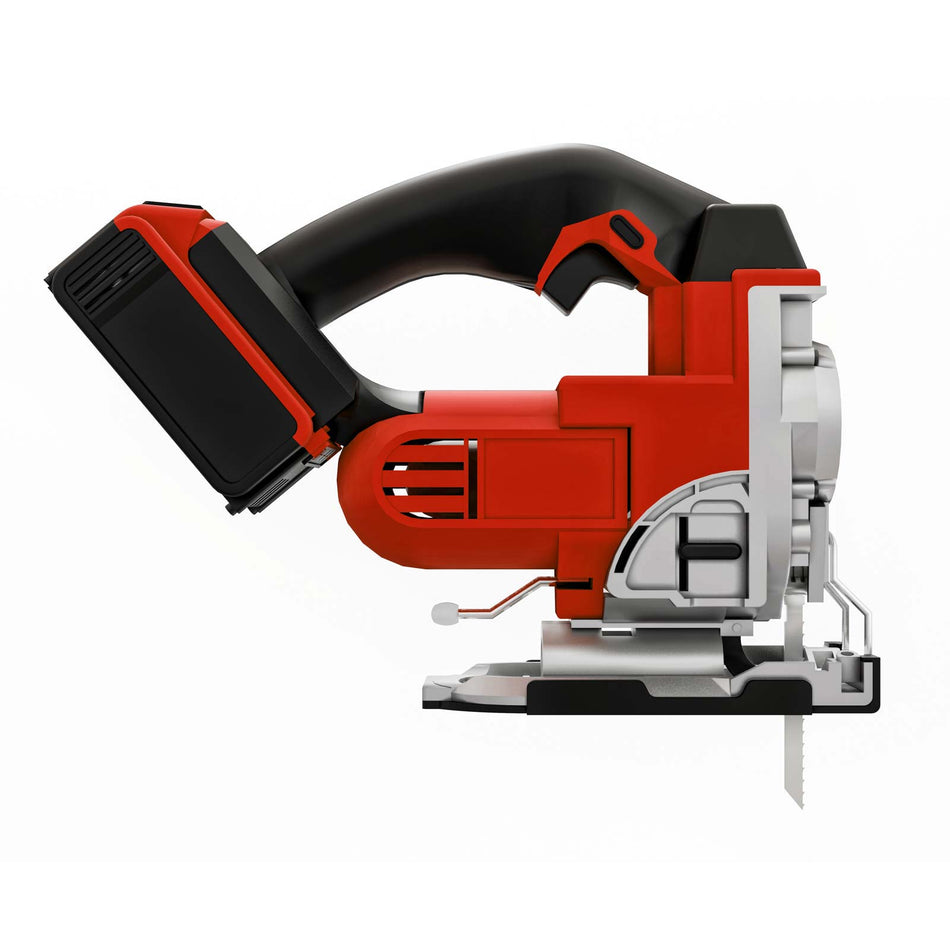 XR8 Li-Ion Cordless Jigsaw With 1 x 4.0Ah Battery, Charger & Case