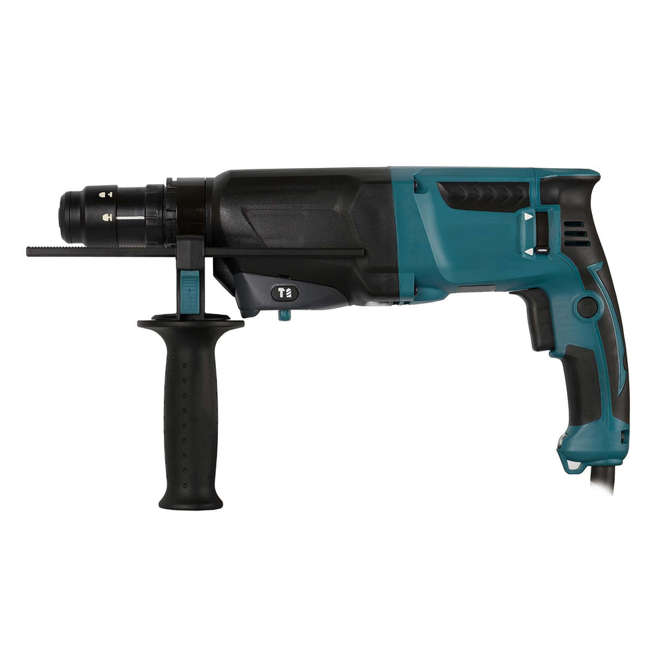 Hammer Drill 1500 W with 2 Chisels and 3 Drills, Hammer Chisel Drilling 3 in 1