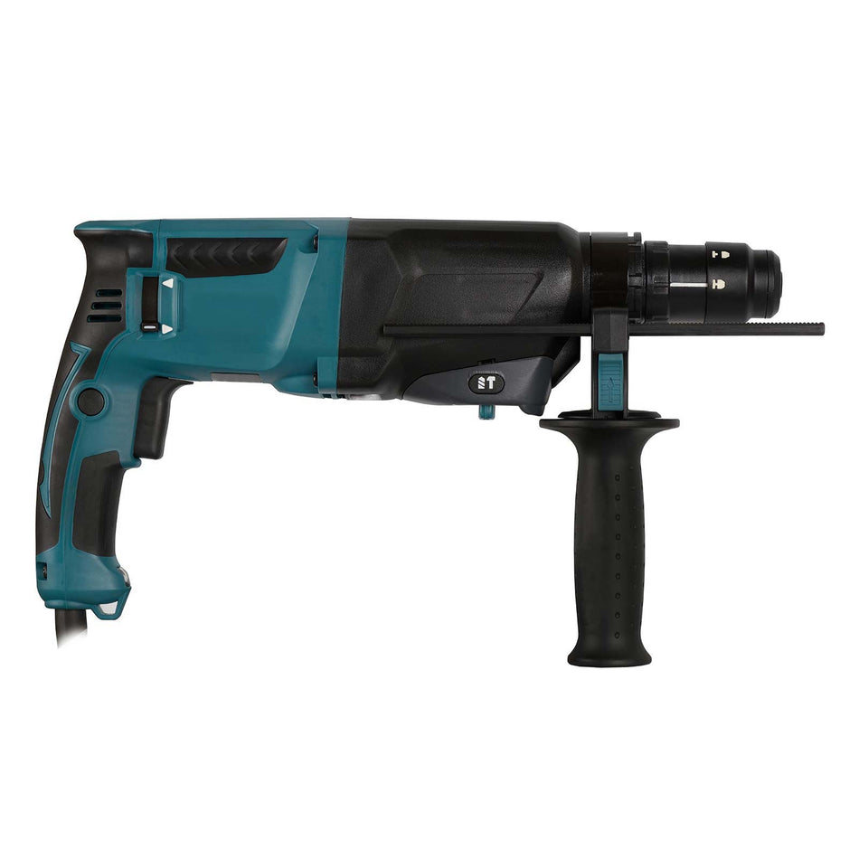 Hammer Drill 1500 W with 2 Chisels and 3 Drills, Hammer Chisel Drilling 3 in 1